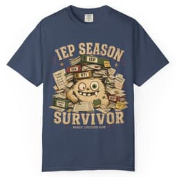 IEP Paper Avalanche t-shirt in Blue Jean, thumbnail 3