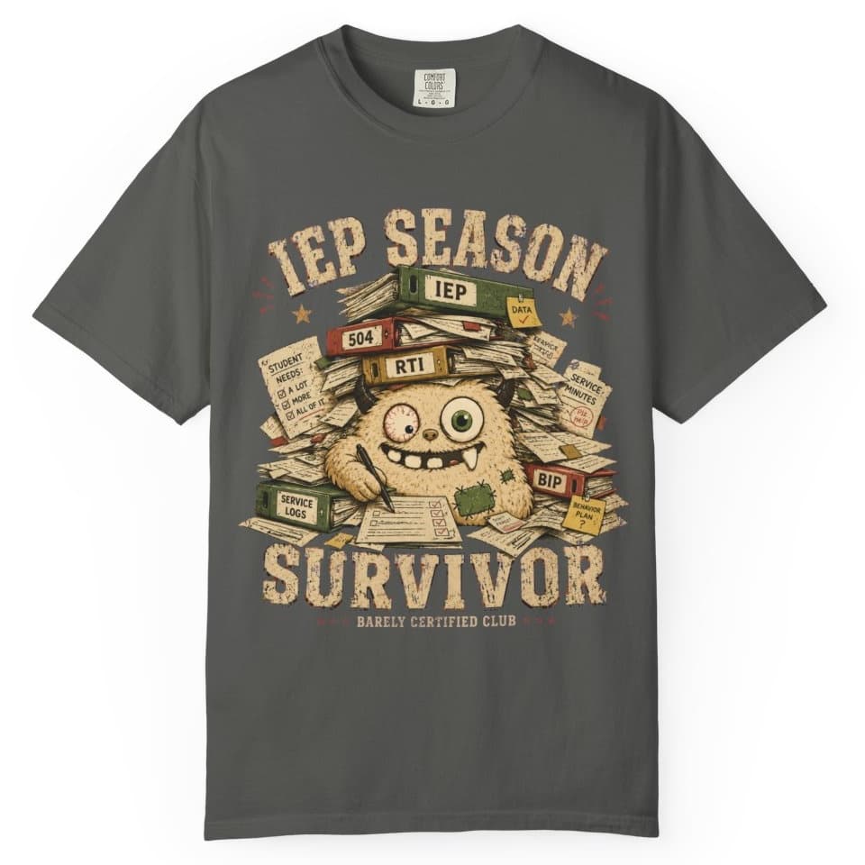 IEP Paper Avalanche t-shirt in Blue Jean, photo 5