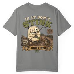 Stink Bait Logic t-shirt in Blue Jean, thumbnail 15