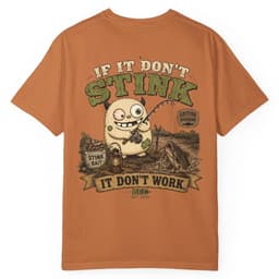 Stink Bait Logic t-shirt in Blue Jean, thumbnail 19
