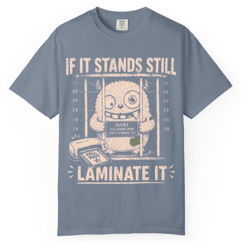Laminate Everything t-shirt in Espresso, photo 7