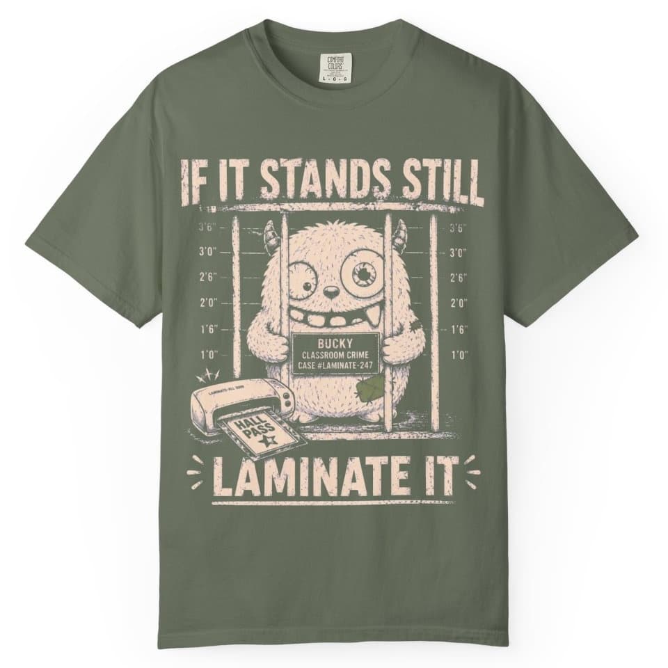 Laminate Everything t-shirt in Espresso, photo 5
