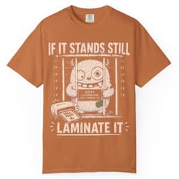 Laminate Everything t-shirt in Espresso, thumbnail 9