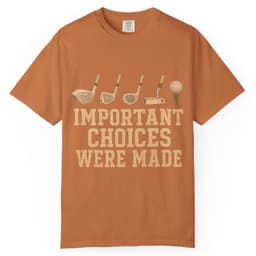 Important Choices Were Made t-shirt in Midnight, thumbnail 9