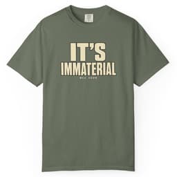 It's Immaterial t-shirt in Blue Jean, thumbnail 6