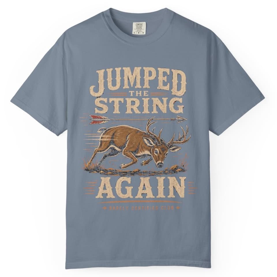 Jumped The String t-shirt in Black, photo 8