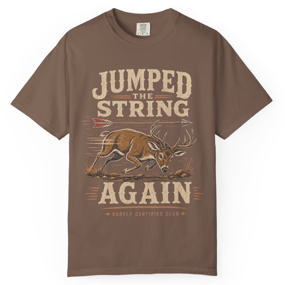 Jumped The String t-shirt in Black, photo 4