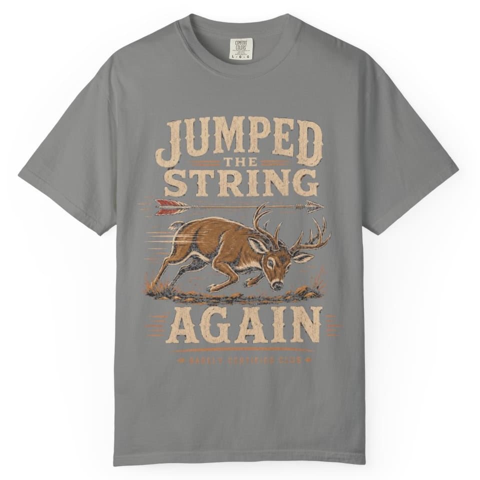 Jumped The String t-shirt in Black, photo 7