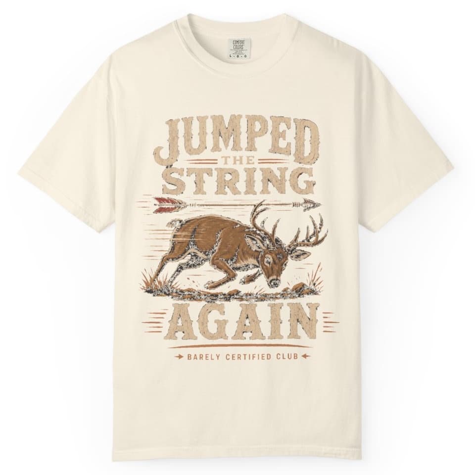 Jumped The String t-shirt in Black, photo 10