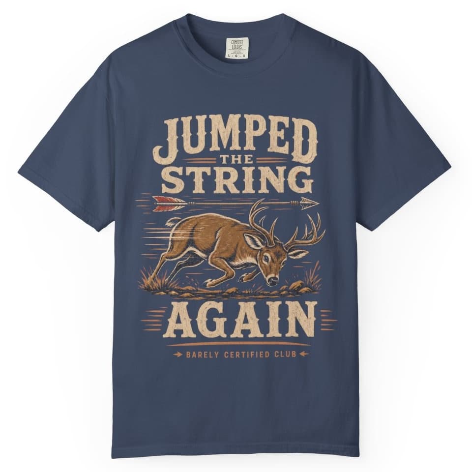 Jumped The String t-shirt in Black, photo 3