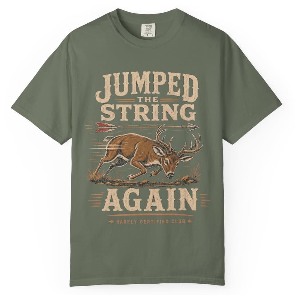 Jumped The String t-shirt in Black, photo 2