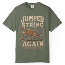 Jumped The String t-shirt in Black, thumbnail 2