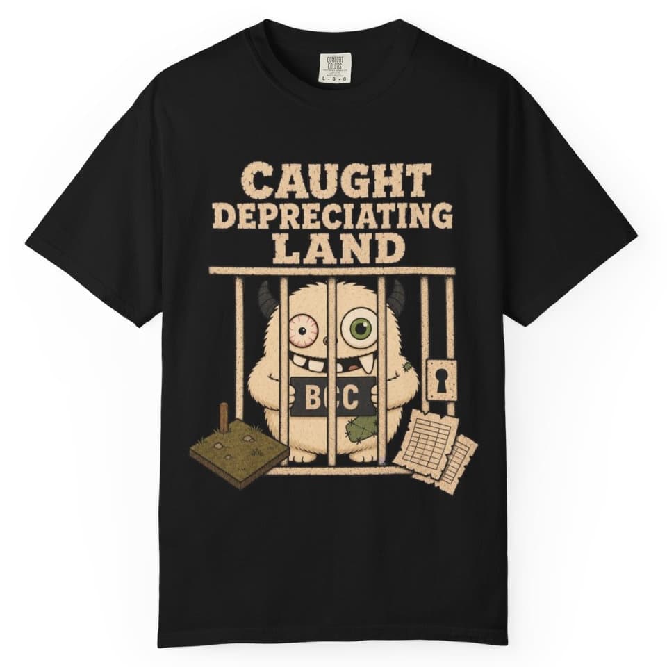 Land Depreciation Offender t-shirt in Midnight, photo 2