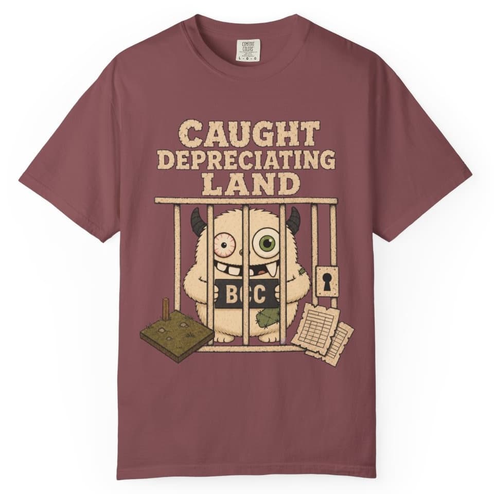 Land Depreciation Offender t-shirt in Midnight, photo 9