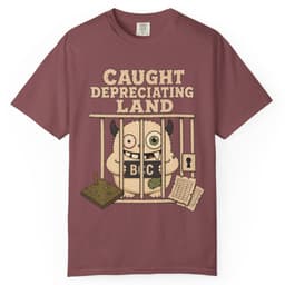 Land Depreciation Offender t-shirt in Midnight, thumbnail 9