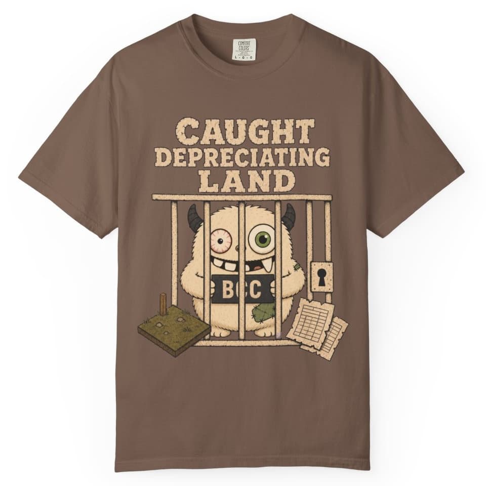 Land Depreciation Offender t-shirt in Midnight, photo 3