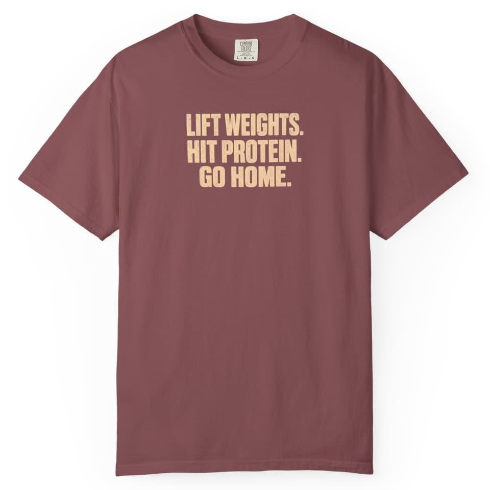 Lift Protein Home t-shirt in Granite, photo 9