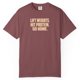 Lift Protein Home t-shirt in Granite, thumbnail 9