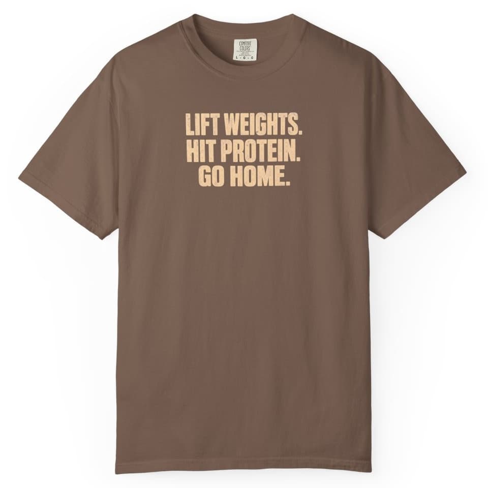 Lift Protein Home t-shirt in Granite, photo 4