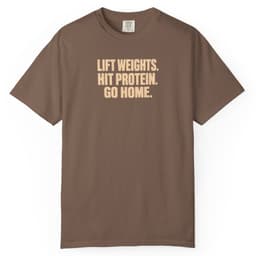 Lift Protein Home t-shirt in Granite, thumbnail 4