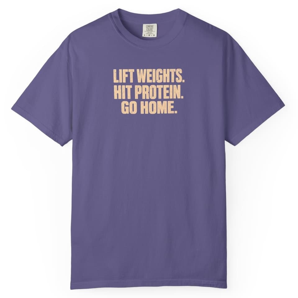 Lift Protein Home t-shirt in Granite, photo 7