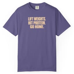 Lift Protein Home t-shirt in Granite, thumbnail 7