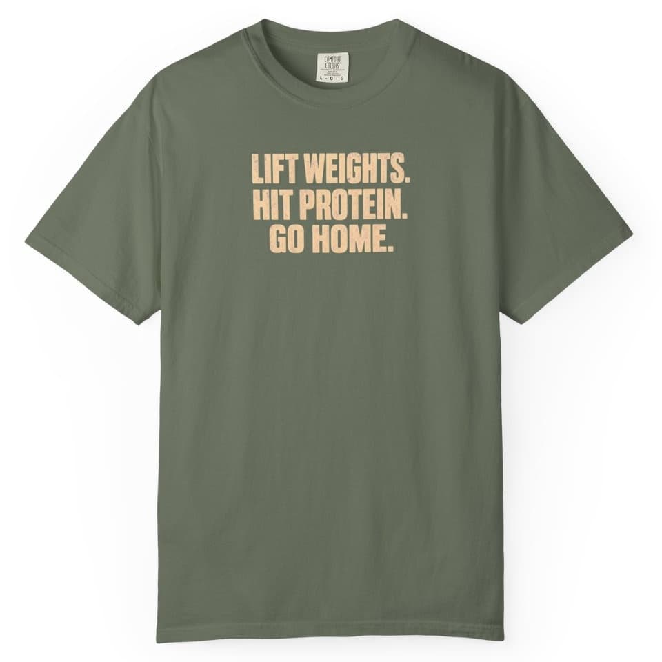 Lift Protein Home t-shirt in Granite, photo 6