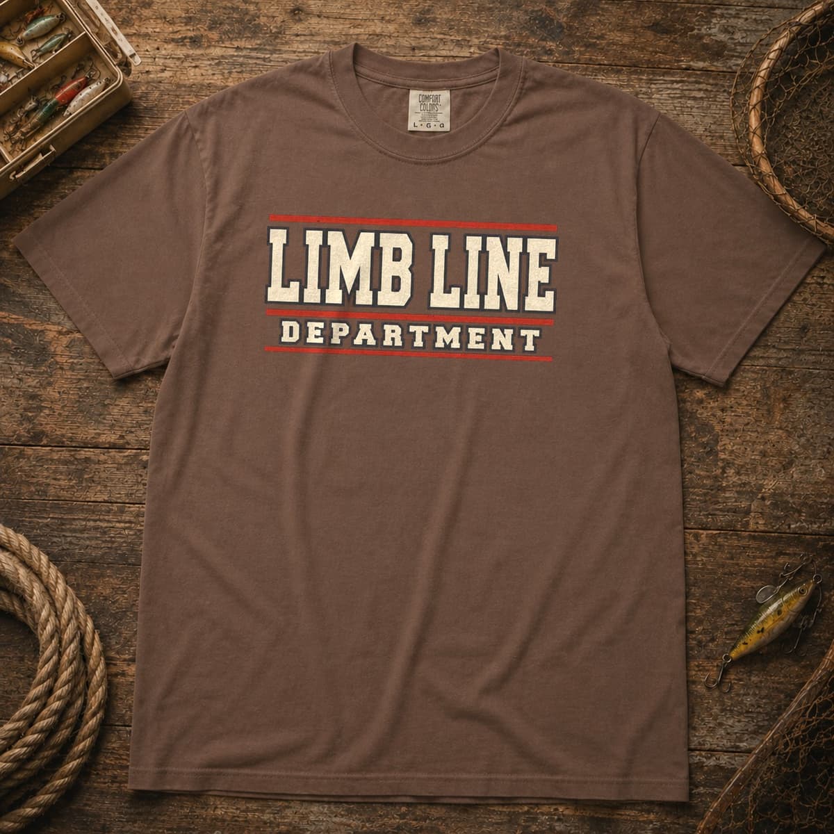 Limb Line Department t-shirt in Black, photo 3