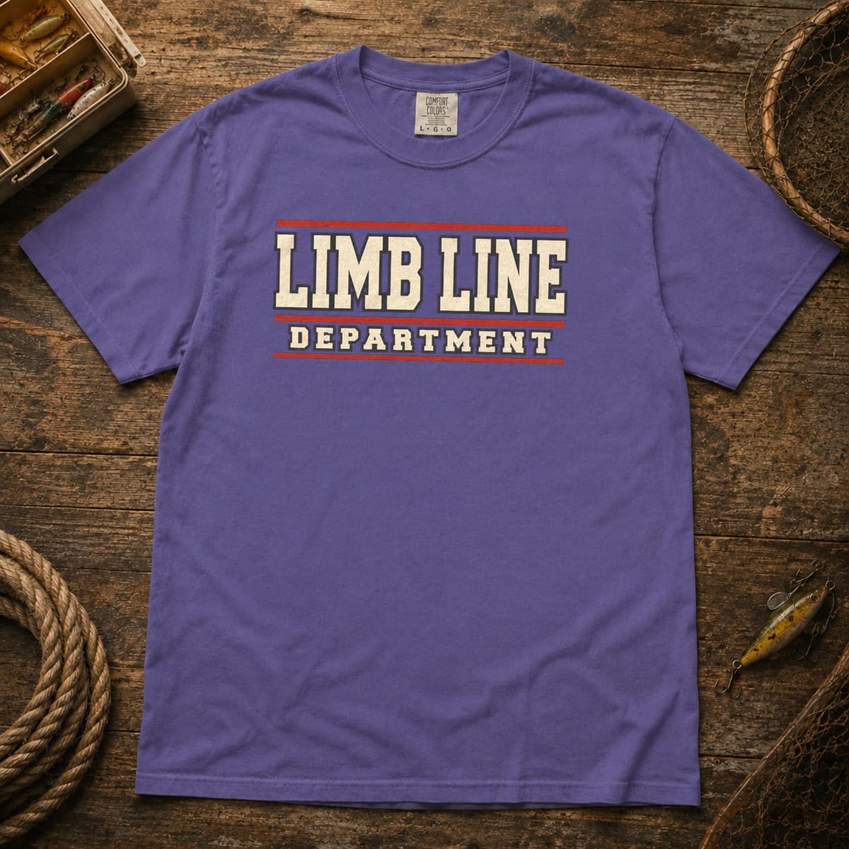 Limb Line Department t-shirt in Black, photo 6