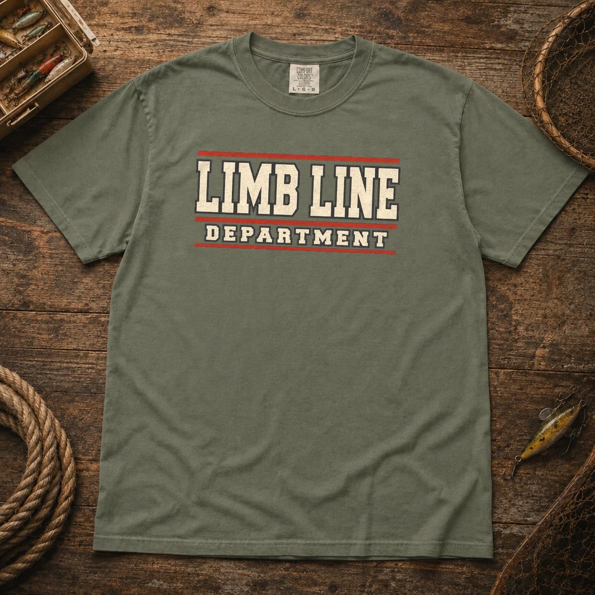 Limb Line Department t-shirt in Black, photo 5