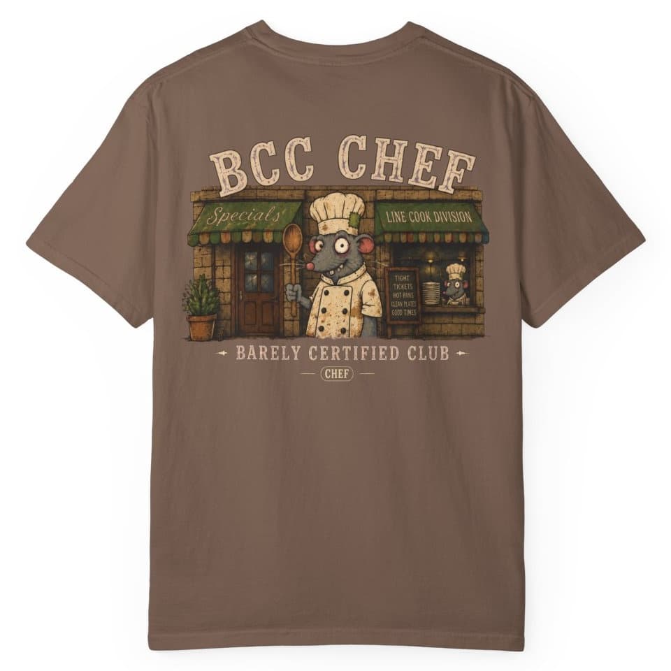 Chef Specials Board t-shirt in Pepper, photo 7