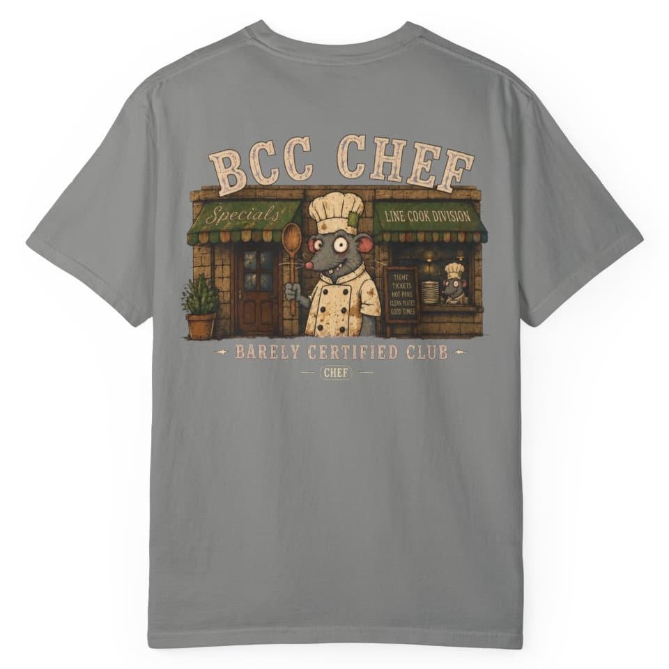 Chef Specials Board t-shirt in Pepper, photo 13