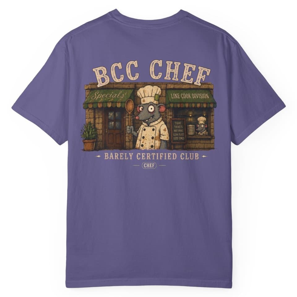 Chef Specials Board t-shirt in Pepper, photo 11