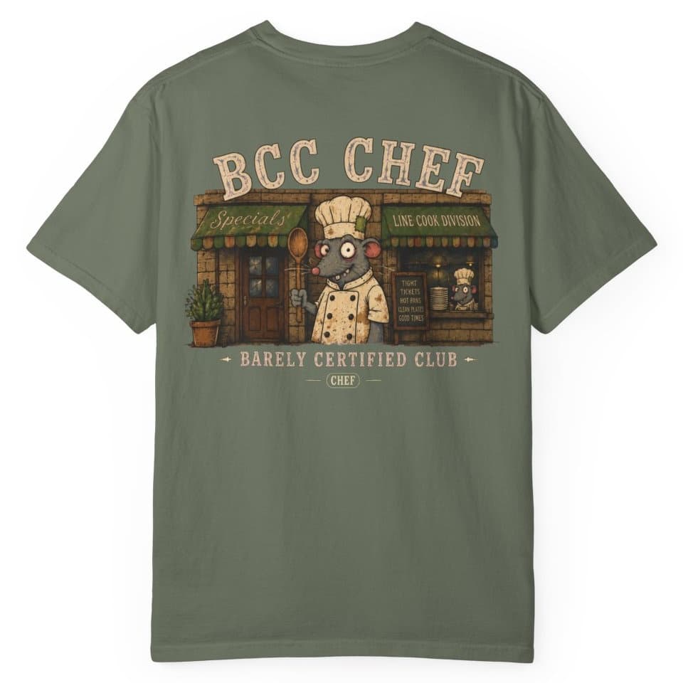 Chef Specials Board t-shirt in Pepper, photo 9