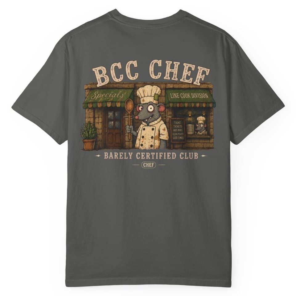 Chef Specials Board t-shirt in Pepper, photo 1