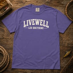 Livewell Lid Doctrine t-shirt in Espresso, thumbnail 4