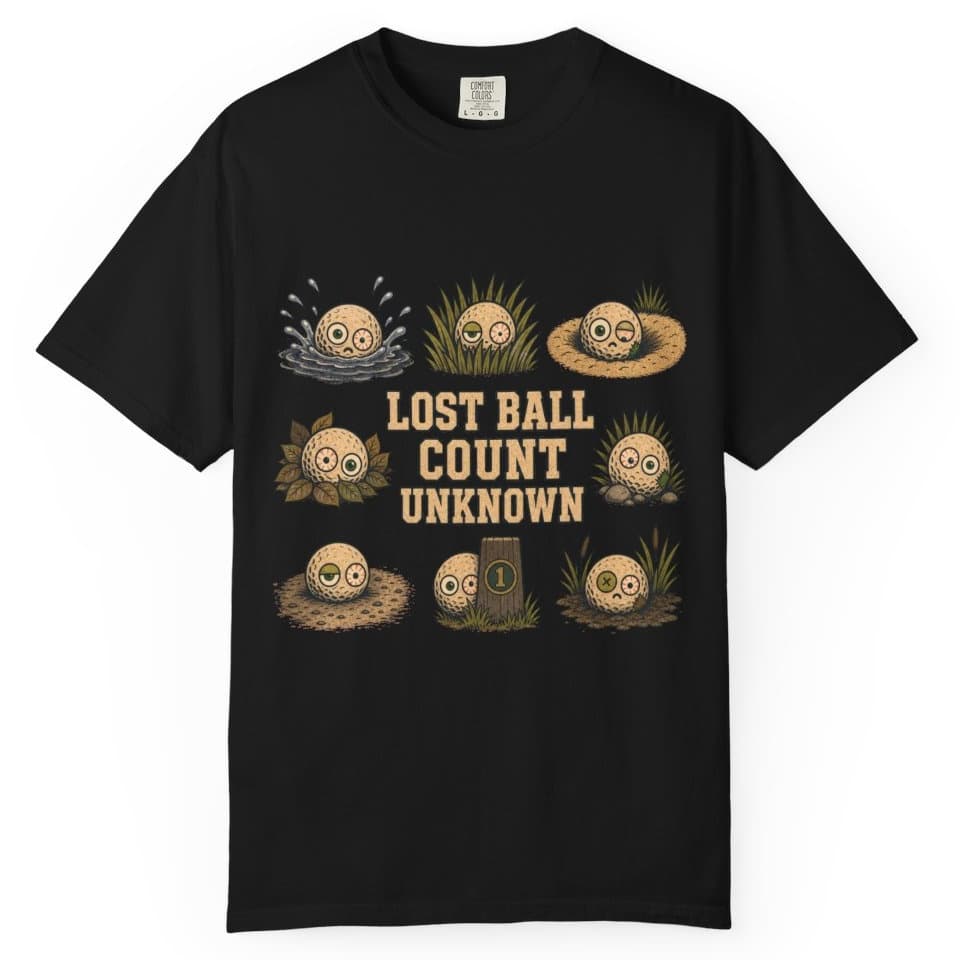 Lost Ball Count Unknown t-shirt in Grape, photo 2