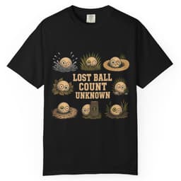 Lost Ball Count Unknown t-shirt in Grape, thumbnail 2