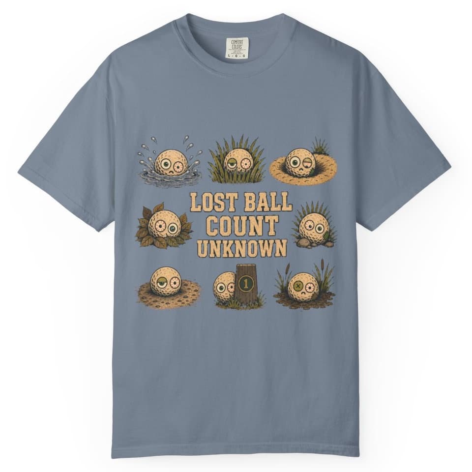 Lost Ball Count Unknown t-shirt in Grape, photo 7
