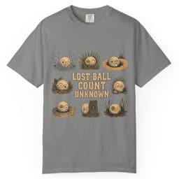 Lost Ball Count Unknown t-shirt in Grape, thumbnail 6
