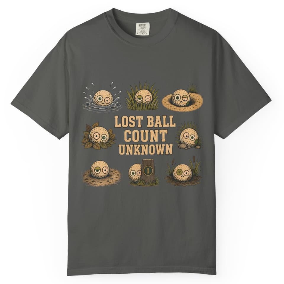 Lost Ball Count Unknown t-shirt in Grape, photo 4