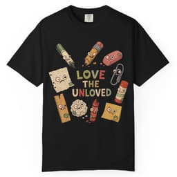 Love the Unloved t-shirt in Black, thumbnail 1