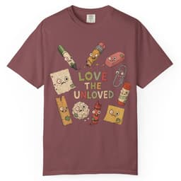 Love the Unloved t-shirt in Black, thumbnail 8