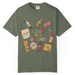 Love the Unloved t-shirt in Black, thumbnail 5