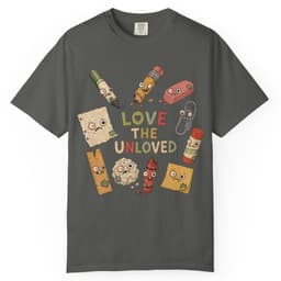 Love the Unloved t-shirt in Black, thumbnail 4