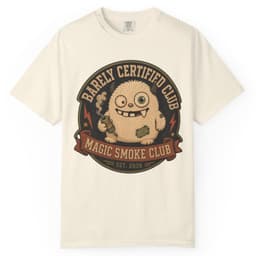 Magic Smoke Club t-shirt in Espresso, thumbnail 10