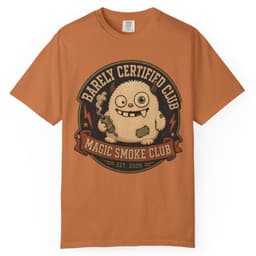 Magic Smoke Club t-shirt in Espresso, thumbnail 11