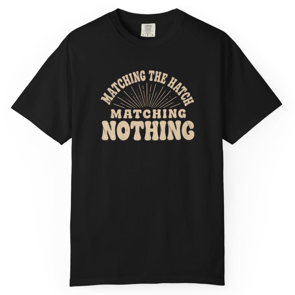 Matching Nothing Fly Fishing Shirt t-shirt in Espresso, photo 2
