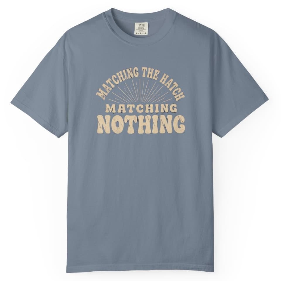 Matching Nothing Fly Fishing Shirt t-shirt in Espresso, photo 9
