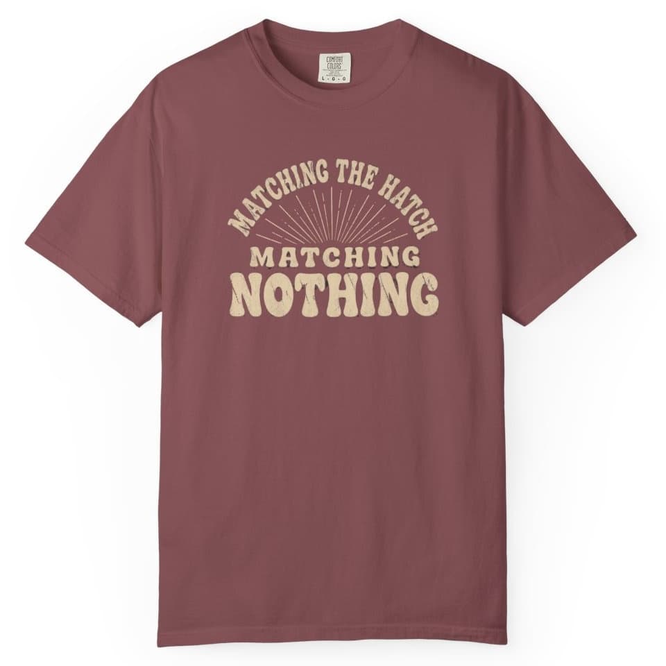 Matching Nothing Fly Fishing Shirt t-shirt in Espresso, photo 10
